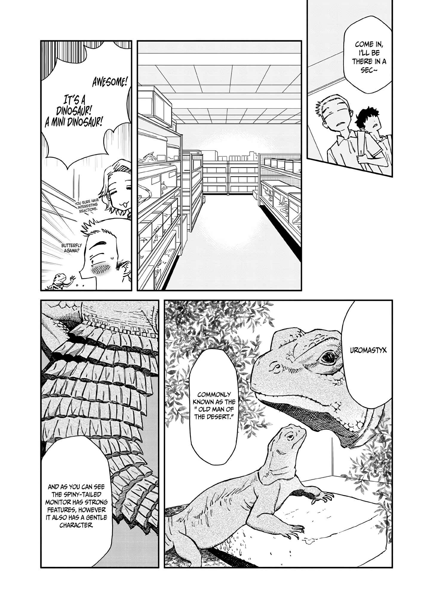 Page 9 Chapter 5 Madonna ga Glass Case no Naka
