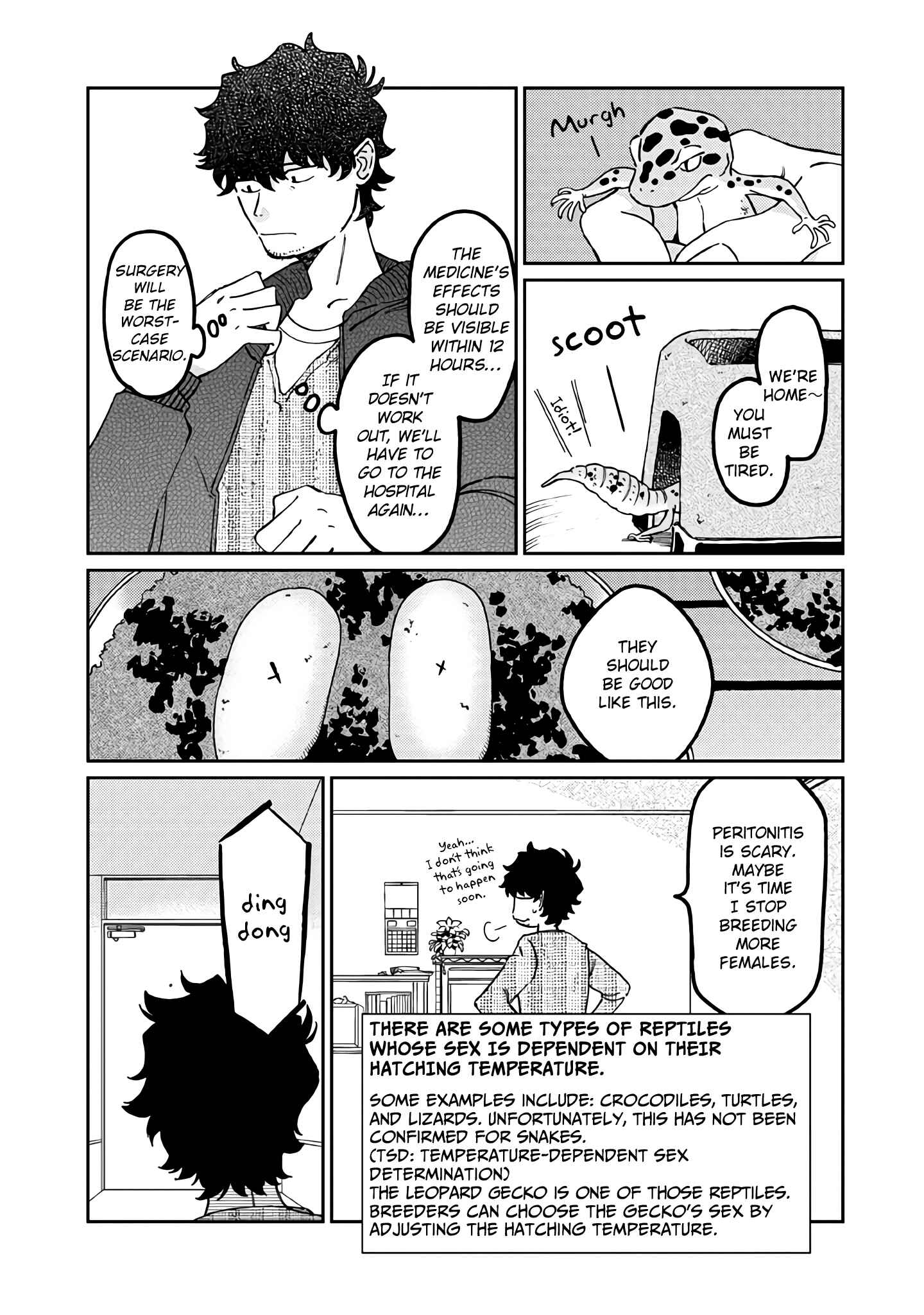 Page 11 Chapter 13 Madonna ga Glass Case no Naka
