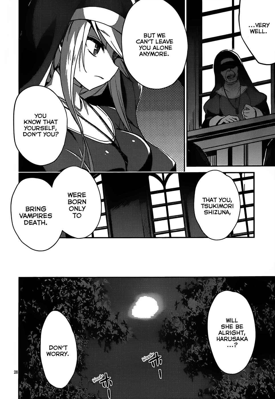 Page 29 Chapter 12 Kiryuin Kaya ni Chi wo Suwareru dake no Kantan na Oshigoto