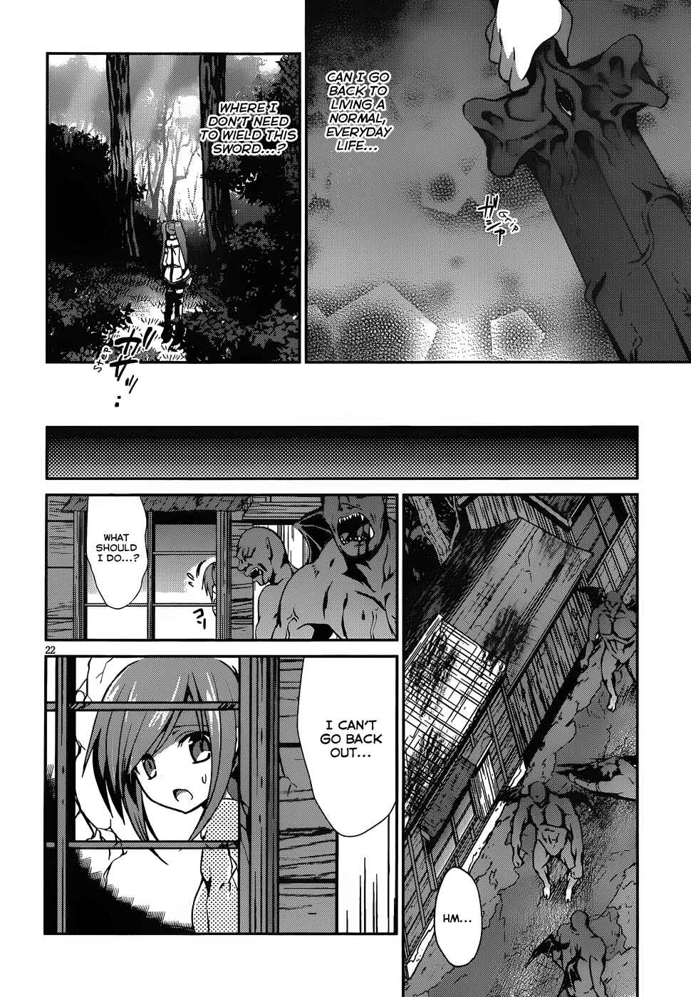 Page 23 Chapter 14 Kiryuin Kaya ni Chi wo Suwareru dake no Kantan na Oshigoto