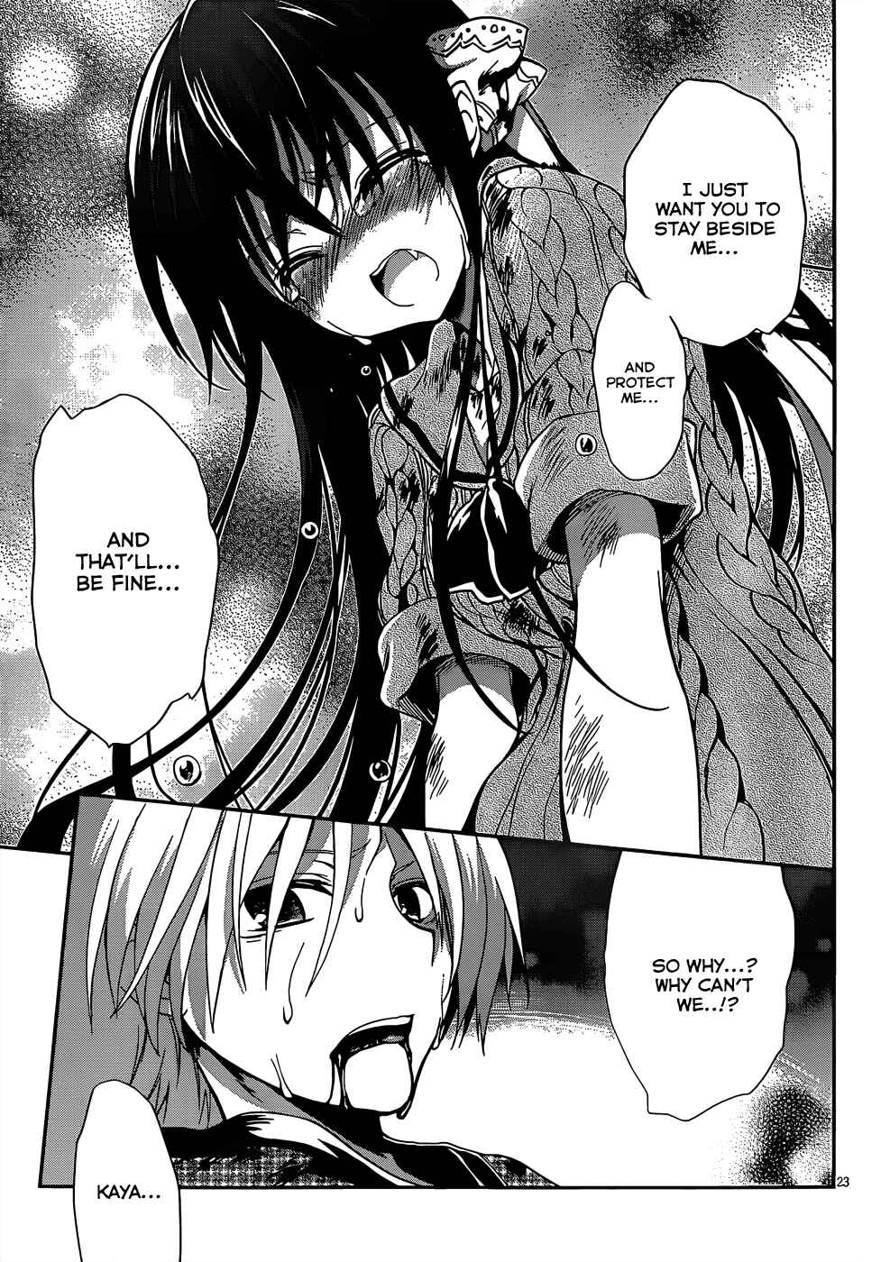 Page 24 Chapter 15 Kiryuin Kaya ni Chi wo Suwareru dake no Kantan na Oshigoto