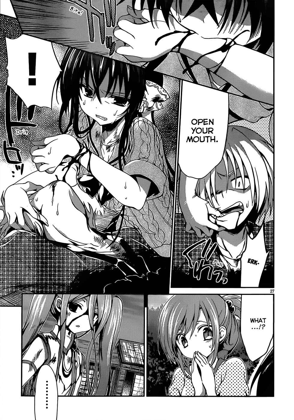 Page 28 Chapter 15 Kiryuin Kaya ni Chi wo Suwareru dake no Kantan na Oshigoto
