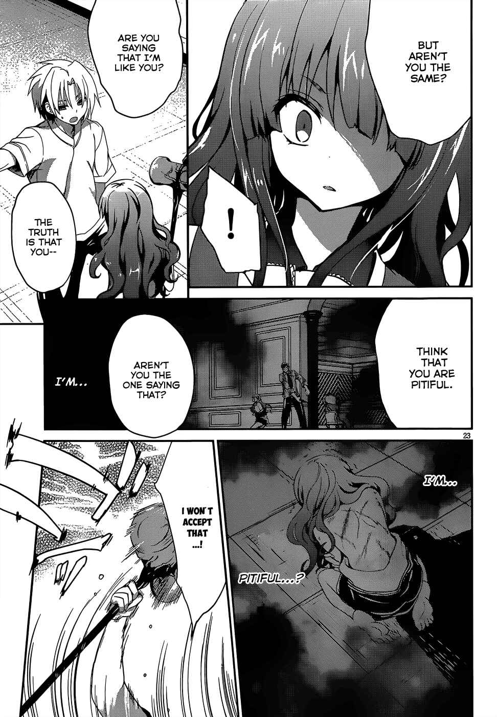 Page 25 Chapter 9 Kiryuin Kaya ni Chi wo Suwareru dake no Kantan na Oshigoto