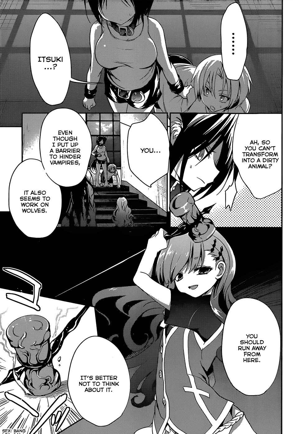 Page 7 Chapter 9 Kiryuin Kaya ni Chi wo Suwareru dake no Kantan na Oshigoto
