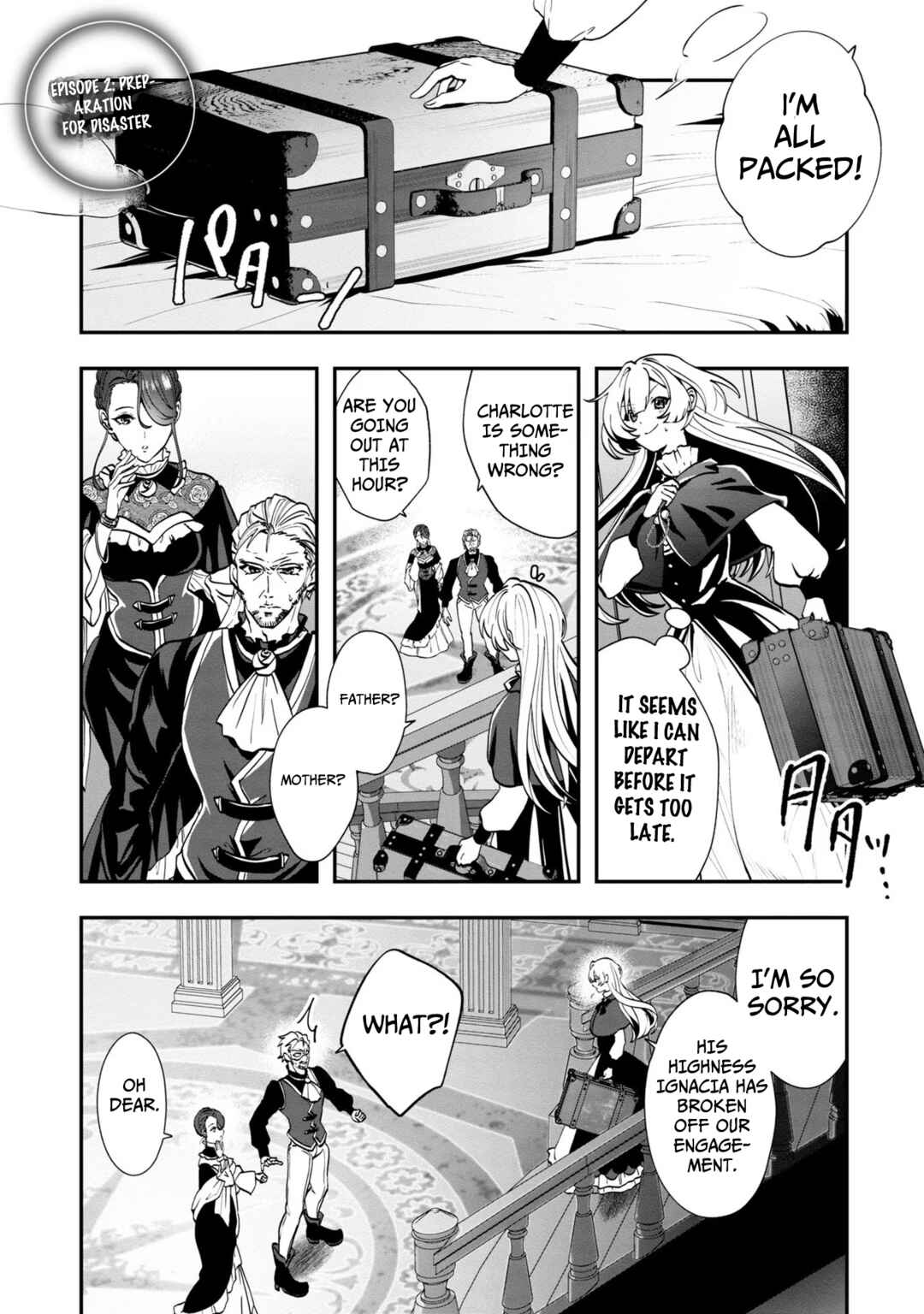Page 2 Chapter 2 From Villainess to Healer: I Know the Cheat to Change My Fate