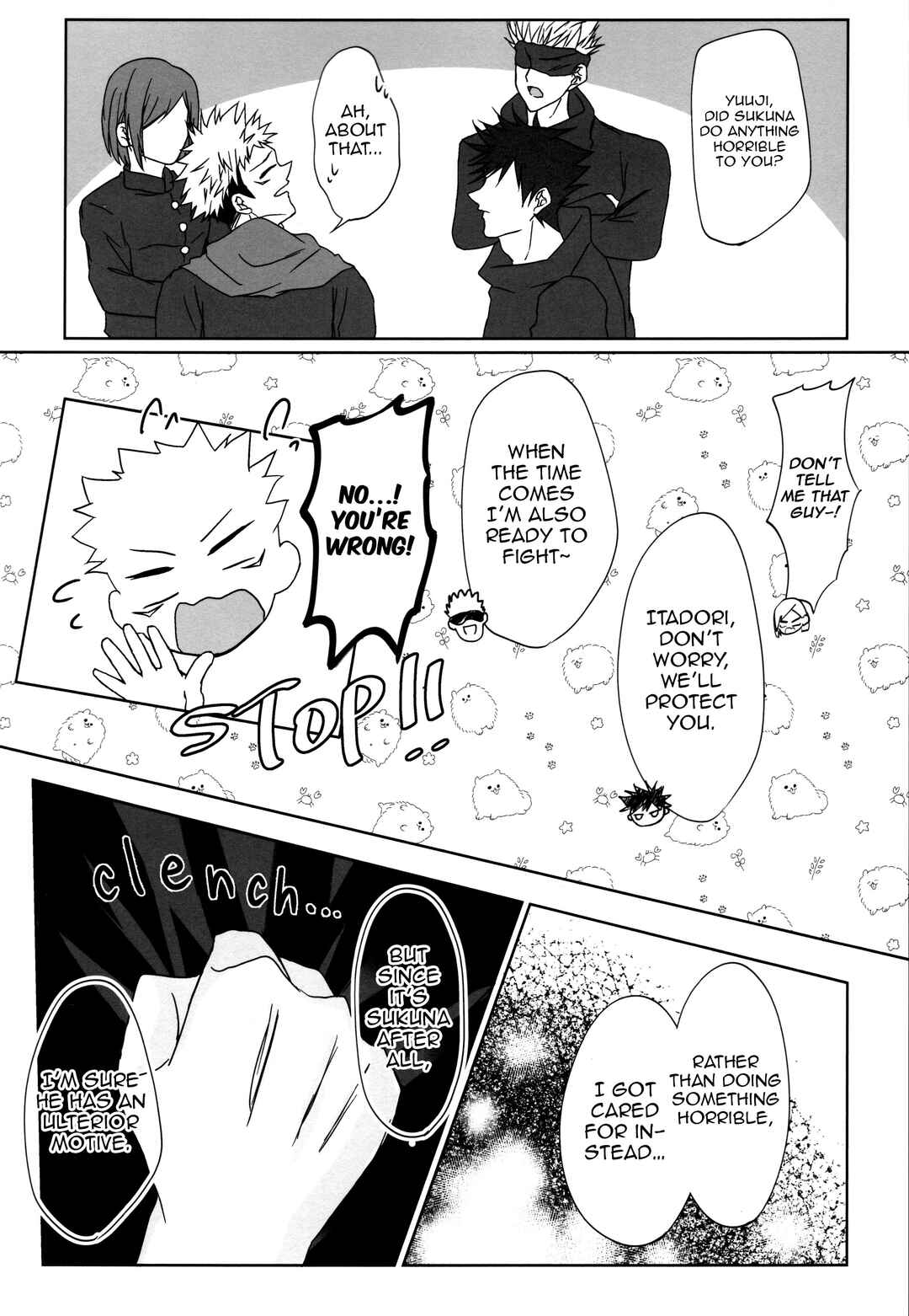 Page 37 Chapter Unknown_69d5 Jujutsu Kaisen - Ai wo Komete Kimi wo Omofu (Doujinshi)