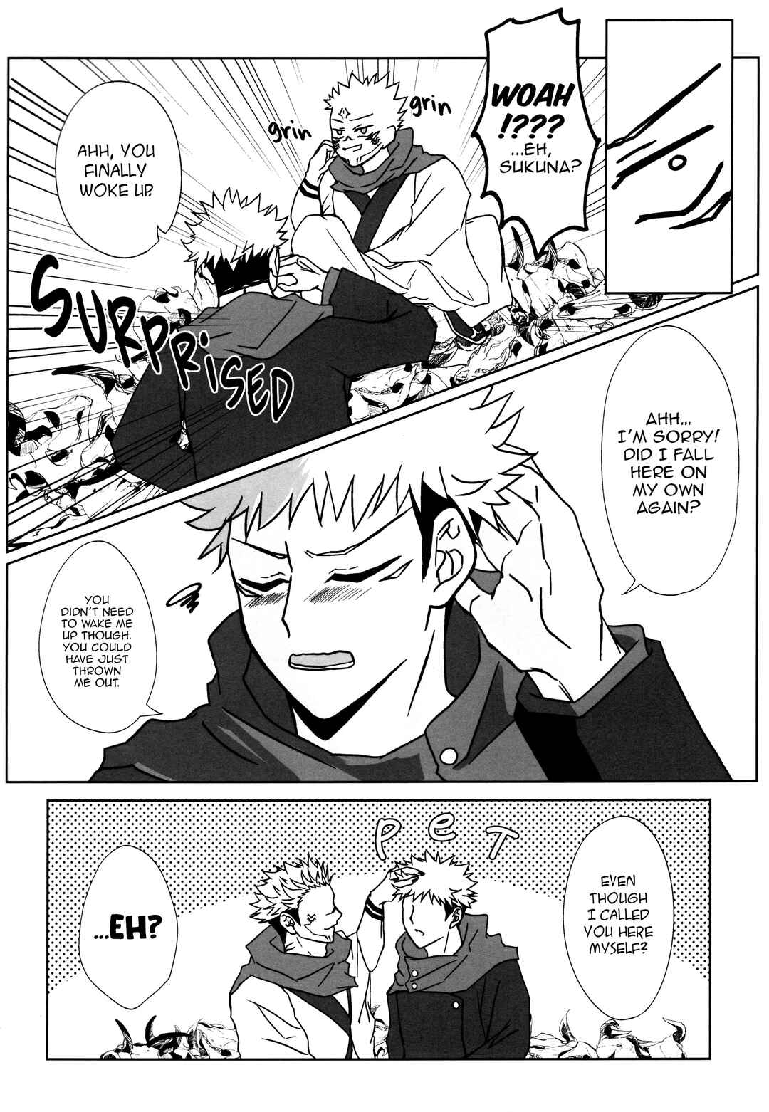 Page 5 Chapter Unknown_69d5 Jujutsu Kaisen - Ai wo Komete Kimi wo Omofu (Doujinshi)