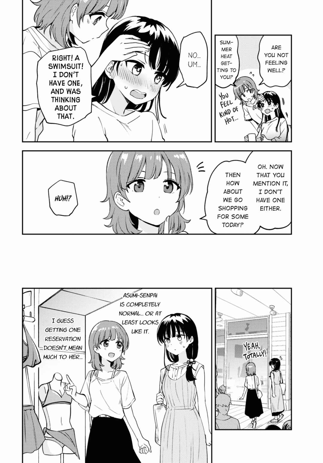 Page 4 Chapter 14 Asumi-chan is Interested in Lesbian Brothels!