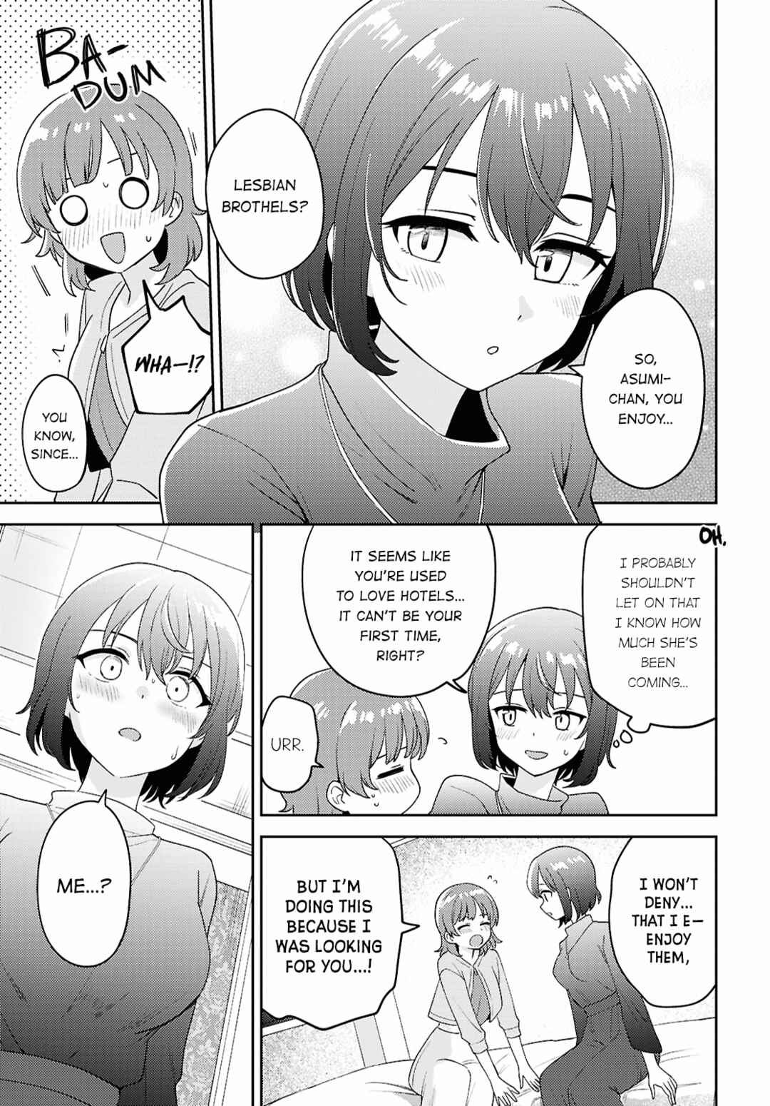 Page 18 Chapter 27 Asumi-chan is Interested in Lesbian Brothels!