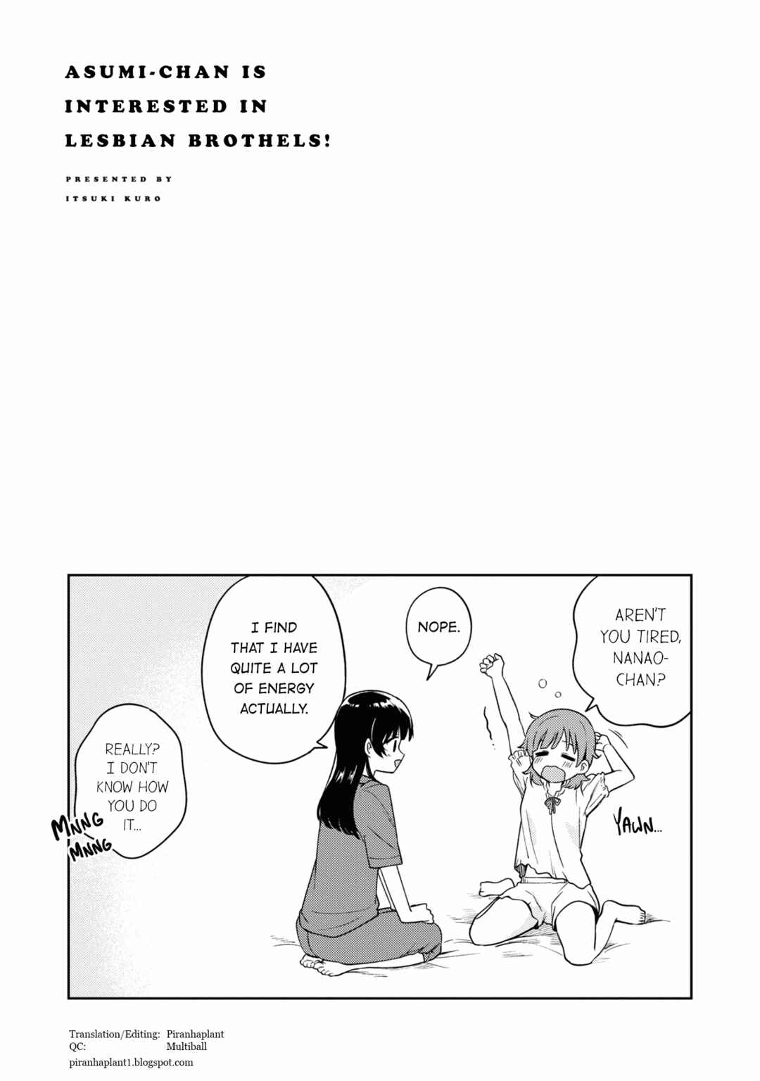 Page 29 Chapter 21 Asumi-chan is Interested in Lesbian Brothels!