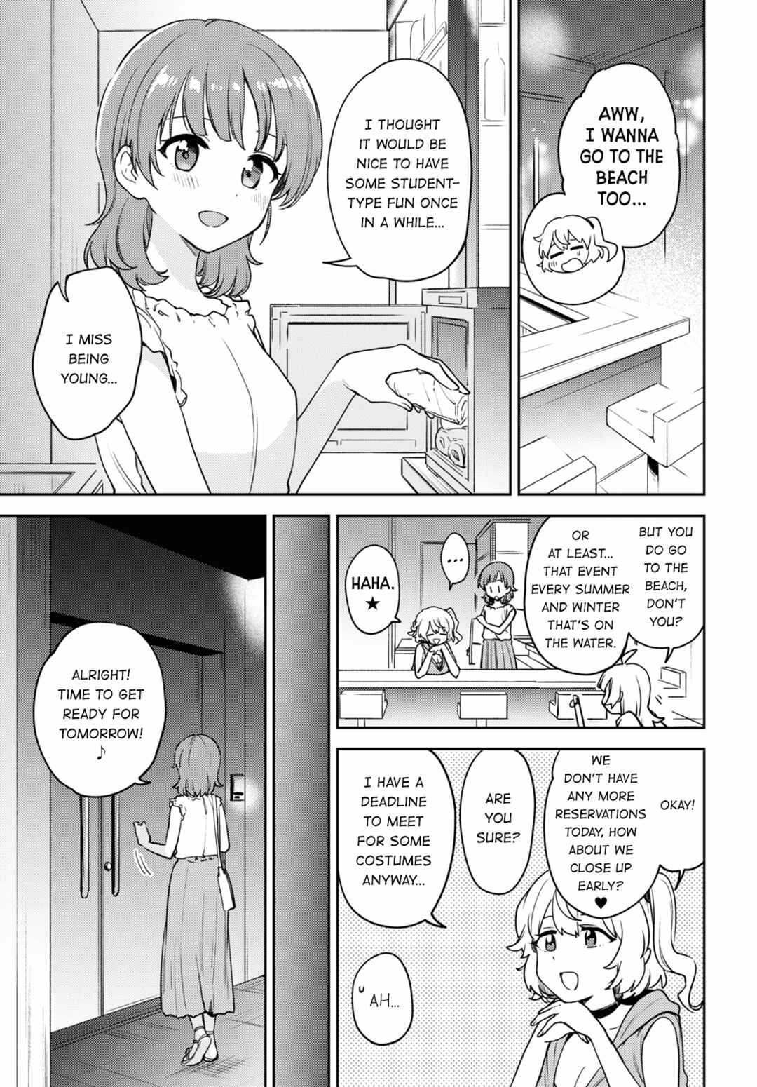 Page 1 Chapter 15 Asumi-chan is Interested in Lesbian Brothels!
