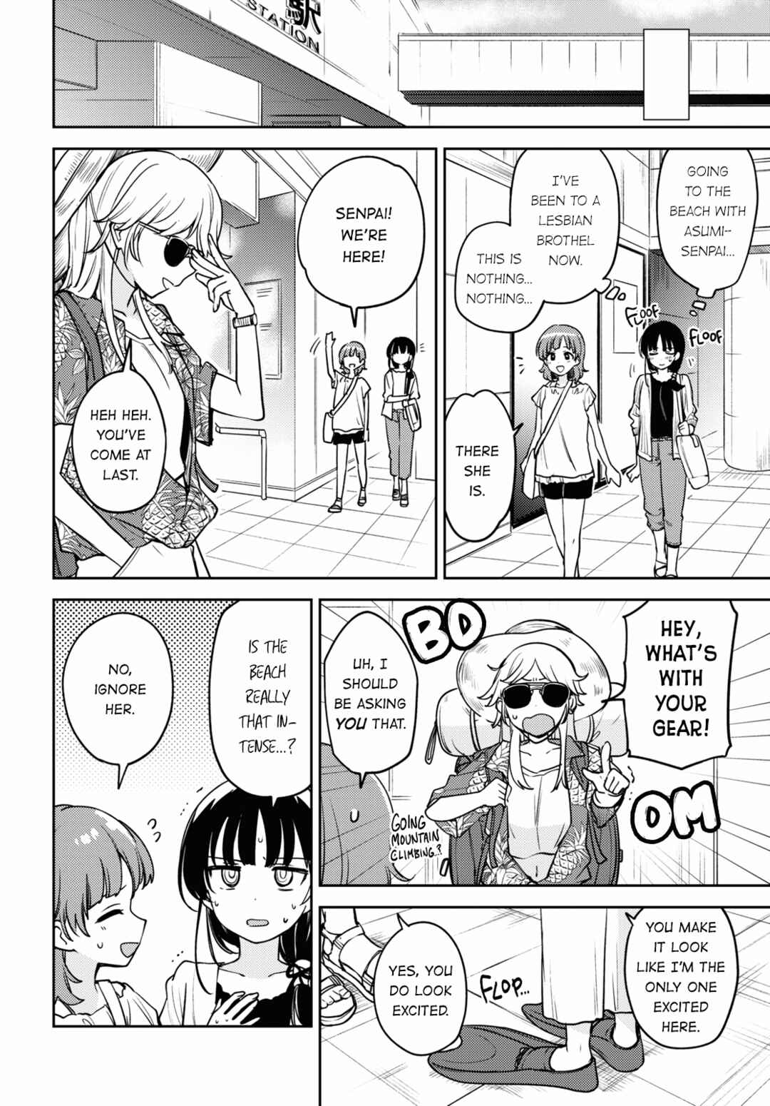Page 4 Chapter 15 Asumi-chan is Interested in Lesbian Brothels!