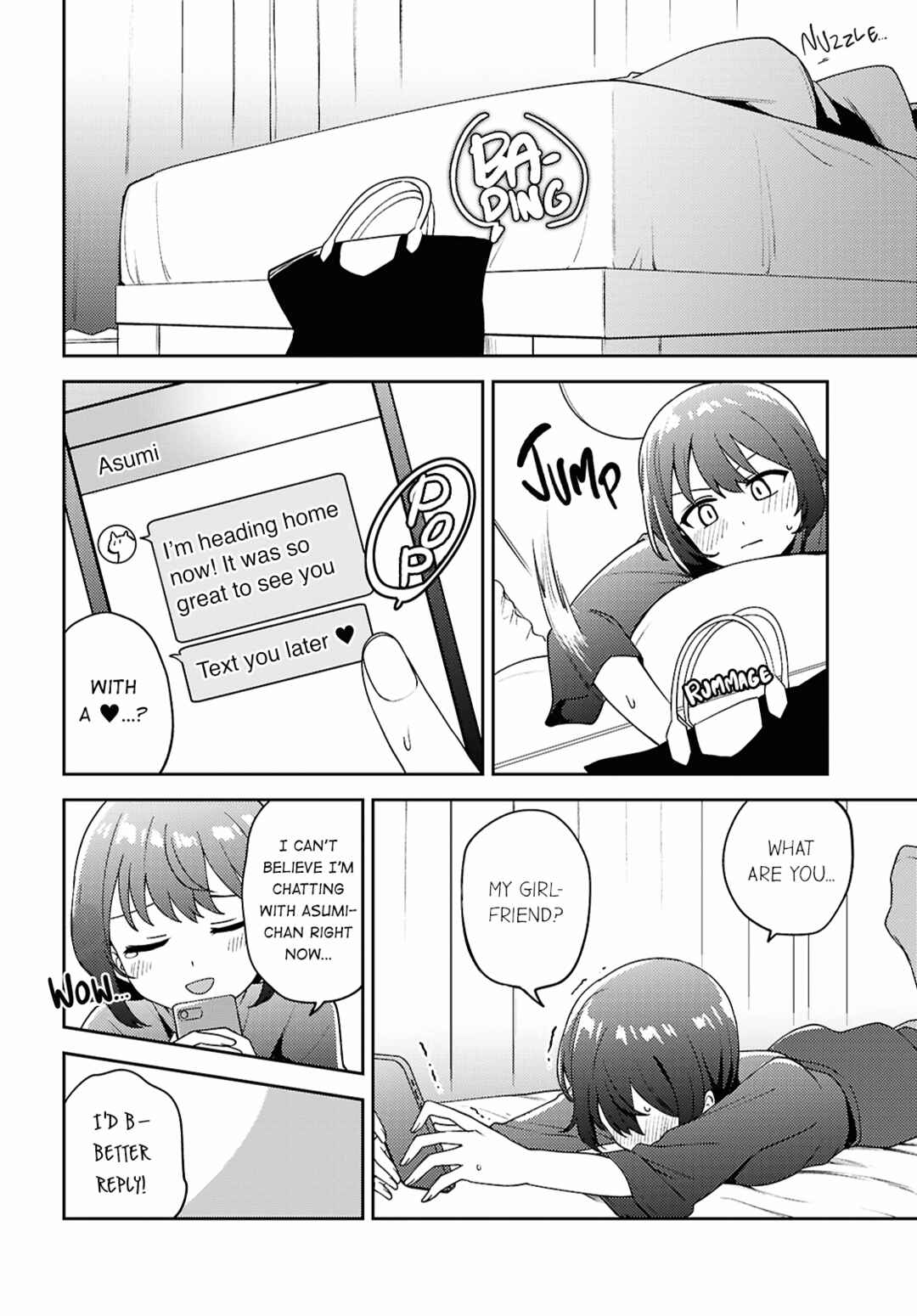 Page 4 Chapter 28 Asumi-chan is Interested in Lesbian Brothels!