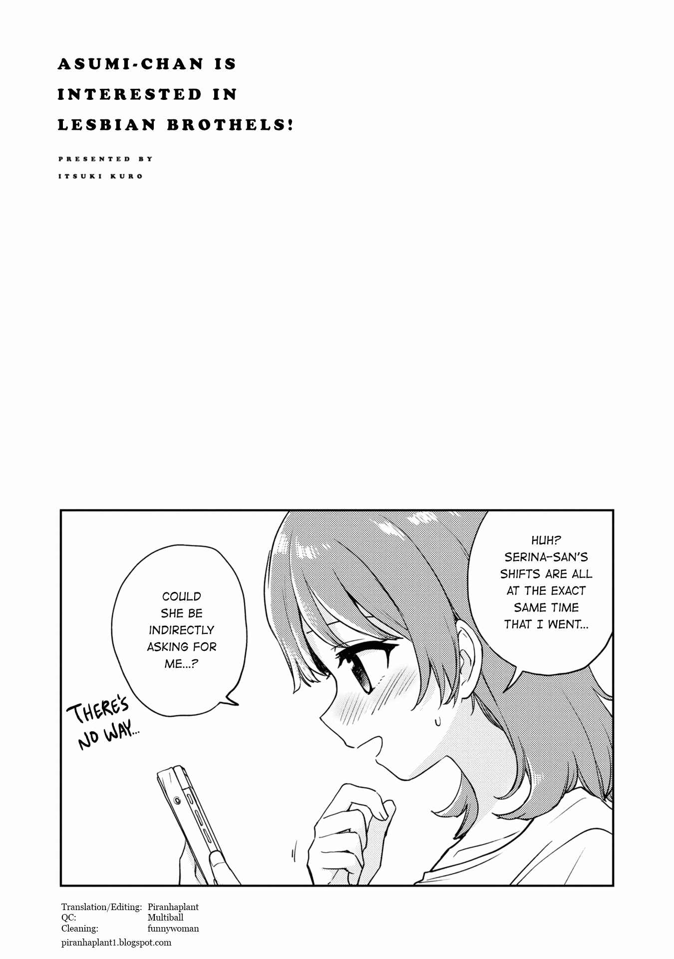 Page 37 Chapter 7 Asumi-chan is Interested in Lesbian Brothels!