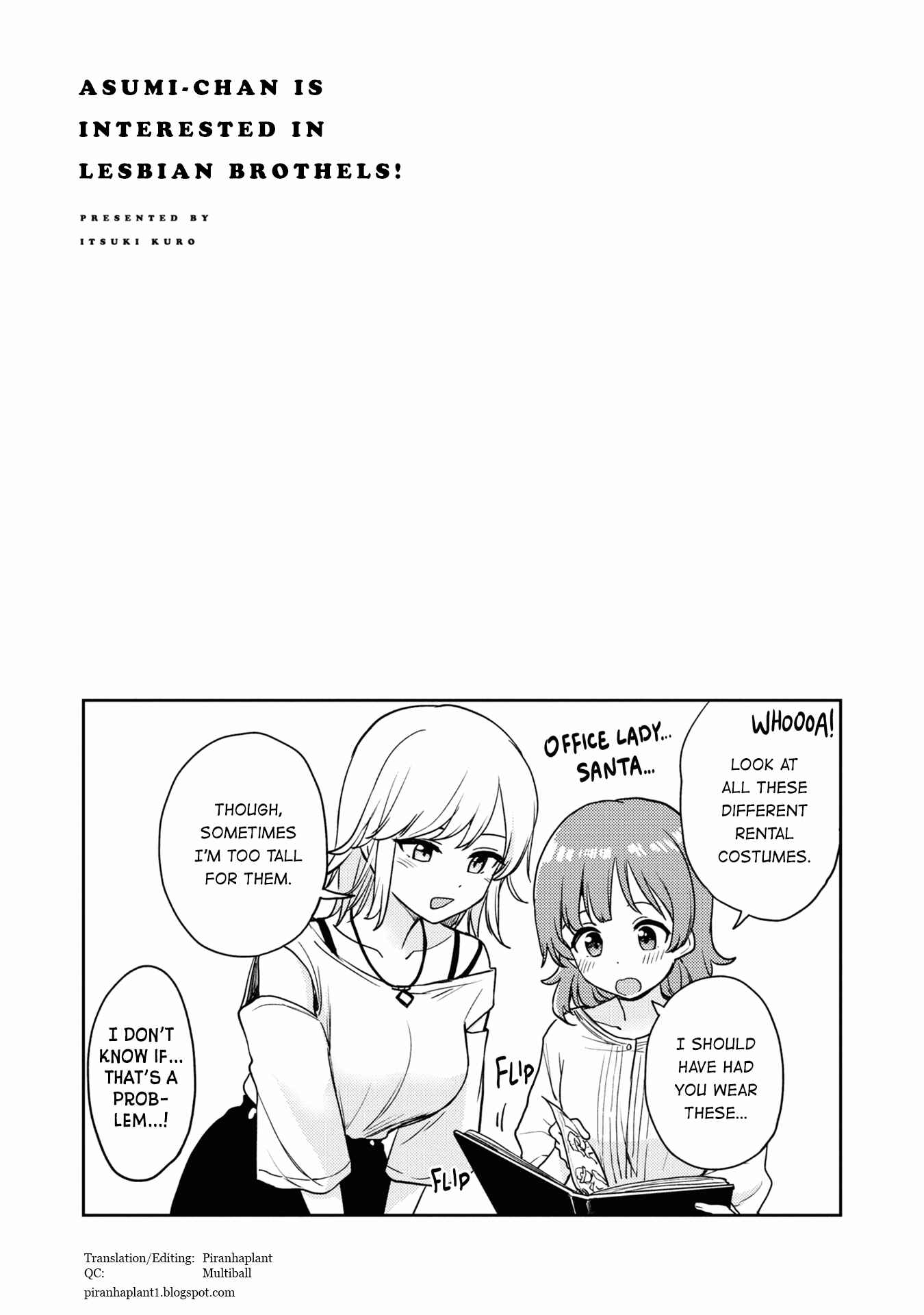 Page 37 Chapter 9 Asumi-chan is Interested in Lesbian Brothels!