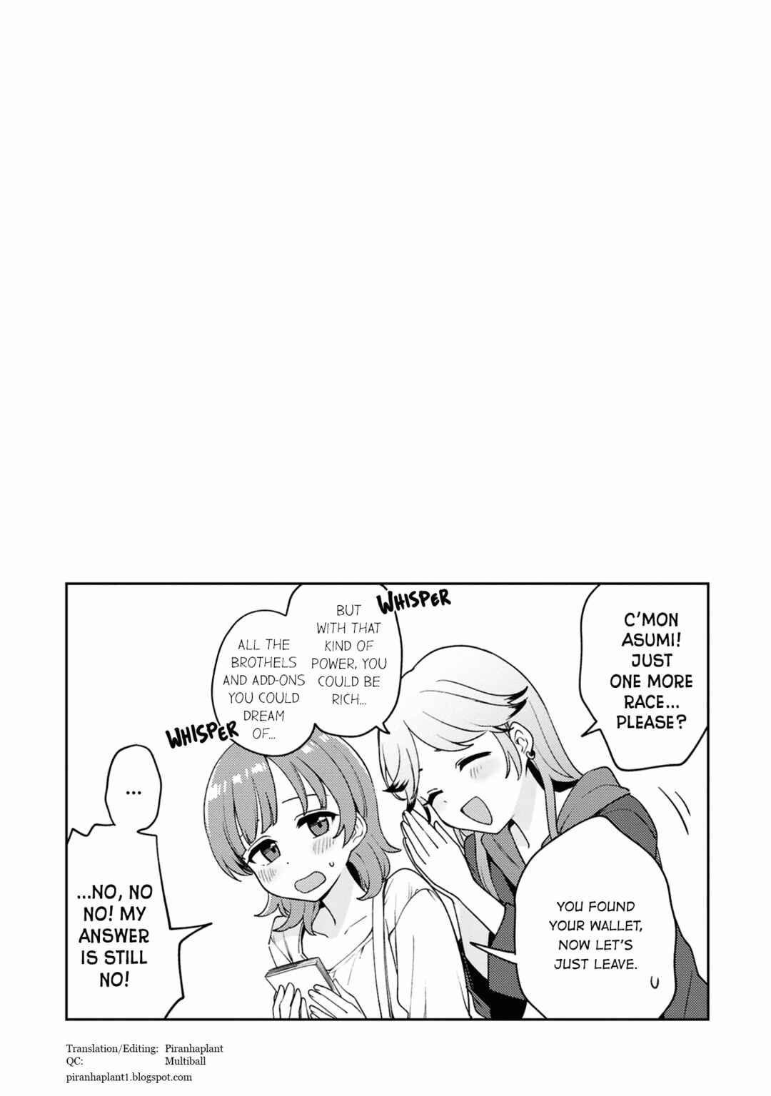 Page 28 Chapter 24 Asumi-chan is Interested in Lesbian Brothels!