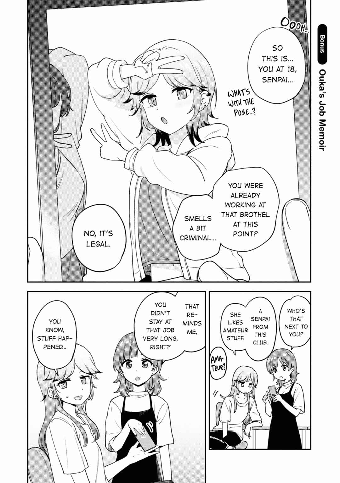 Page 1 Chapter 13.5 Asumi-chan is Interested in Lesbian Brothels!