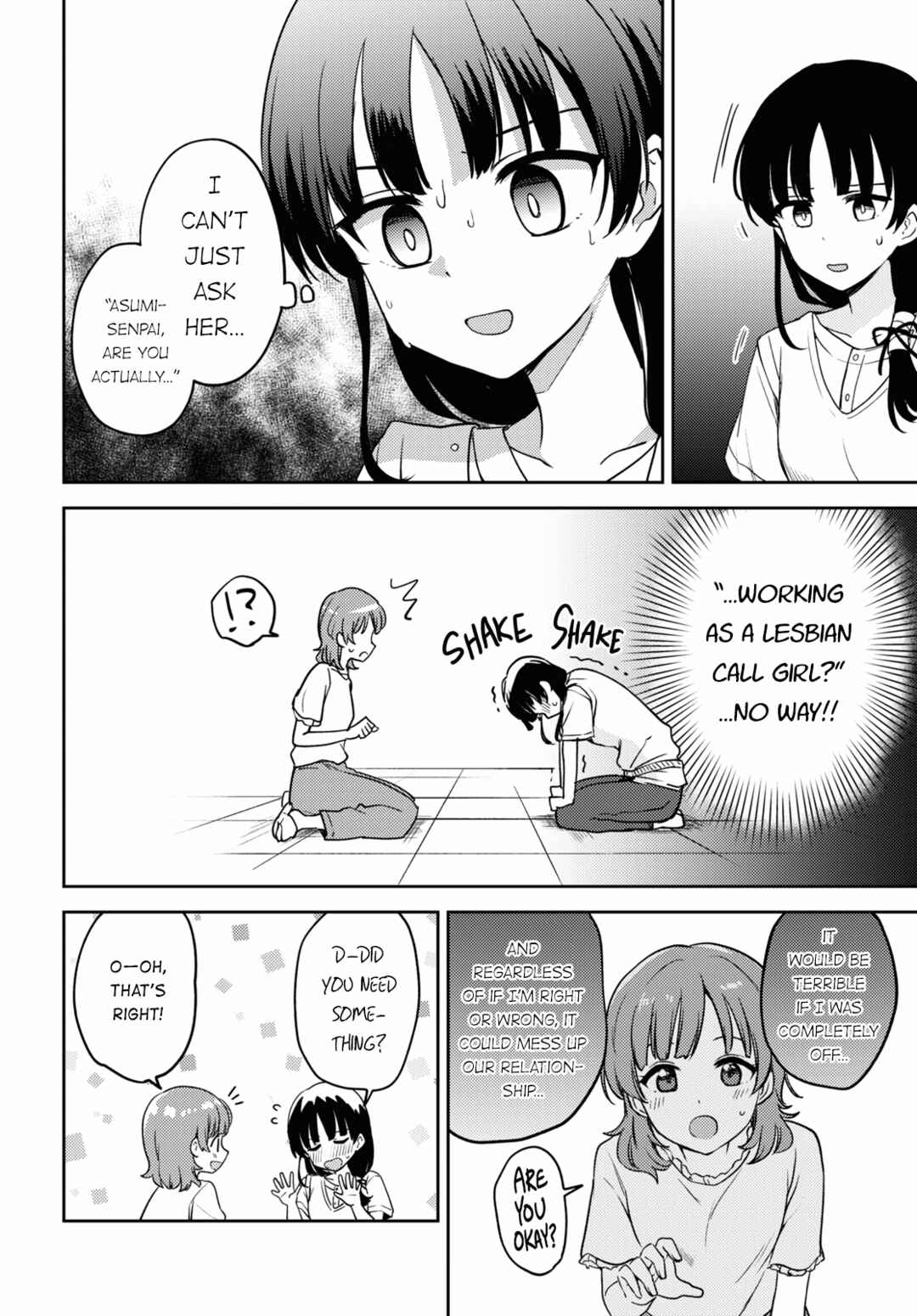Page 28 Chapter 13 Asumi-chan is Interested in Lesbian Brothels!