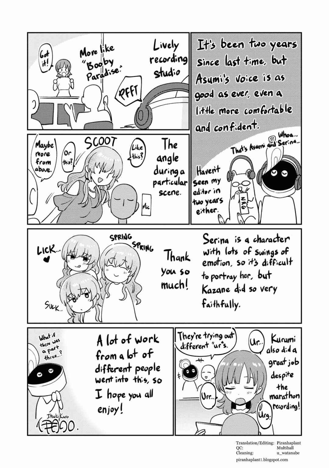 Page 12 Chapter 26.5 Asumi-chan is Interested in Lesbian Brothels!