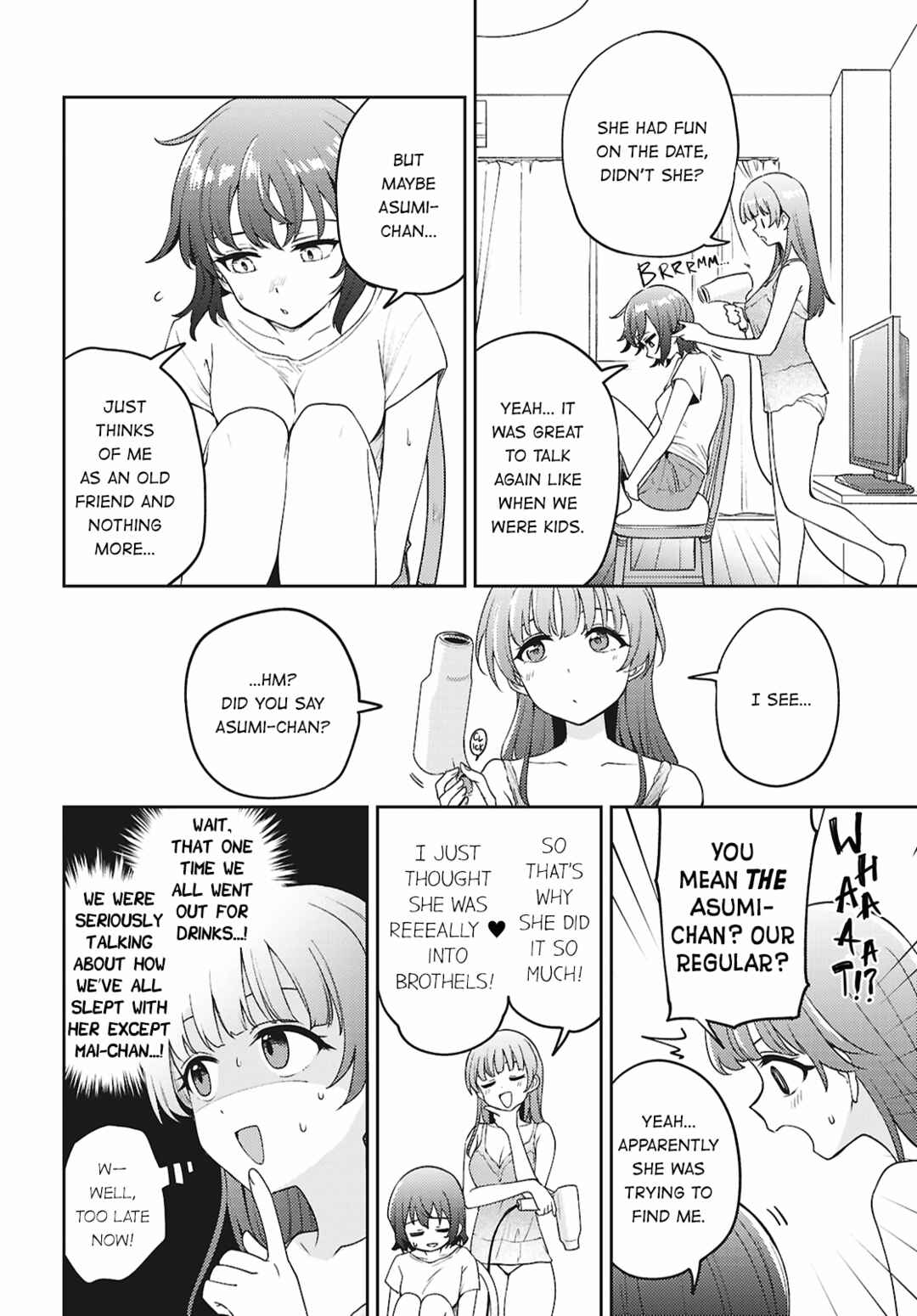 Page 12 Chapter 30 Asumi-chan is Interested in Lesbian Brothels!