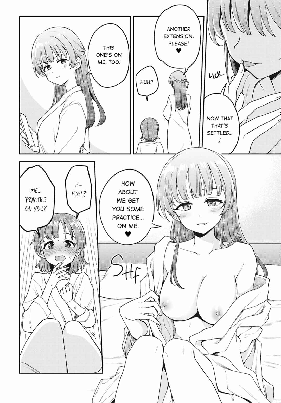 Page 28 Chapter 30 Asumi-chan is Interested in Lesbian Brothels!