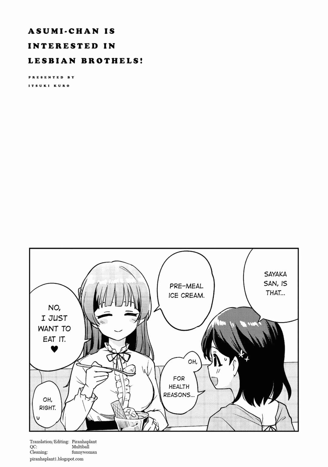 Page 29 Chapter 5 Asumi-chan is Interested in Lesbian Brothels!