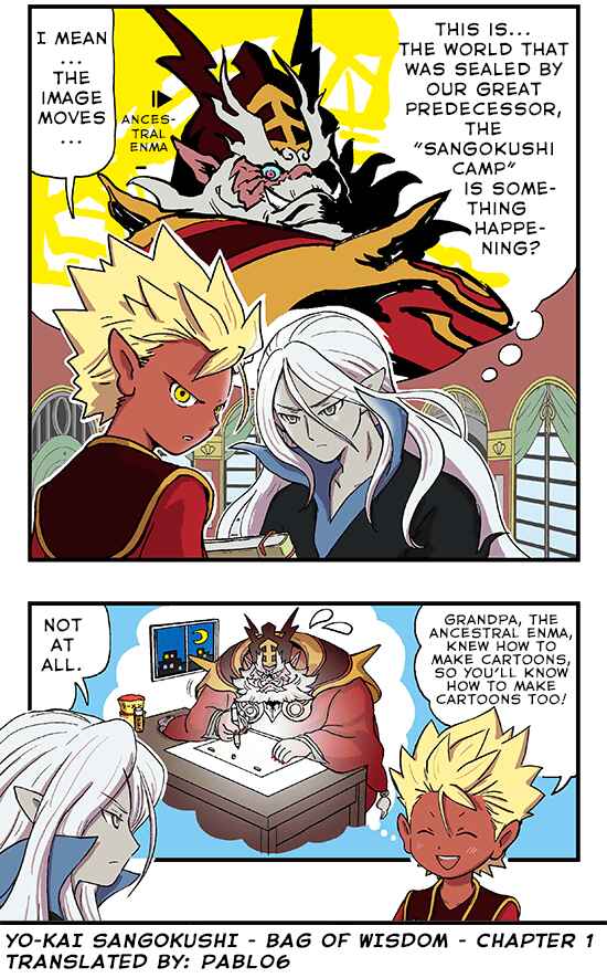 Page 4 Chapter 1 Yo-Kai Sangokushi: Bag of Wisdom
