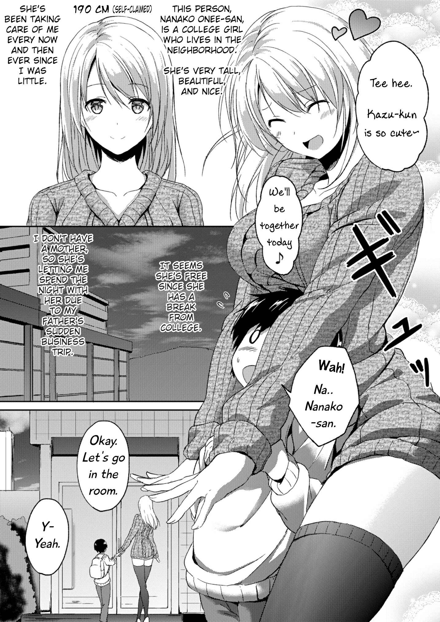 Page 5 Chapter Unknown_8277 190cm↑ Size Difference Icha Love Time with a 190cm Tall Onee-san