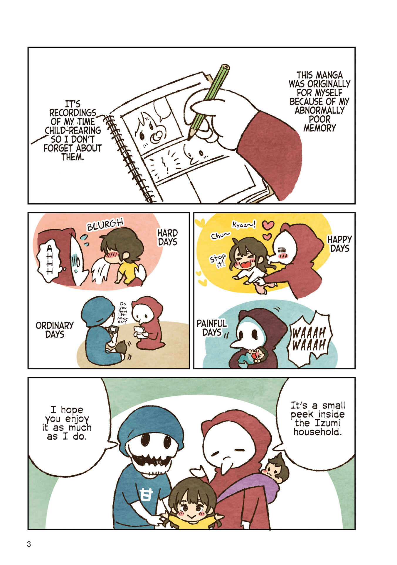 Page 5 Chapter 0 Kyou mo Musume no Nasuga Mama!