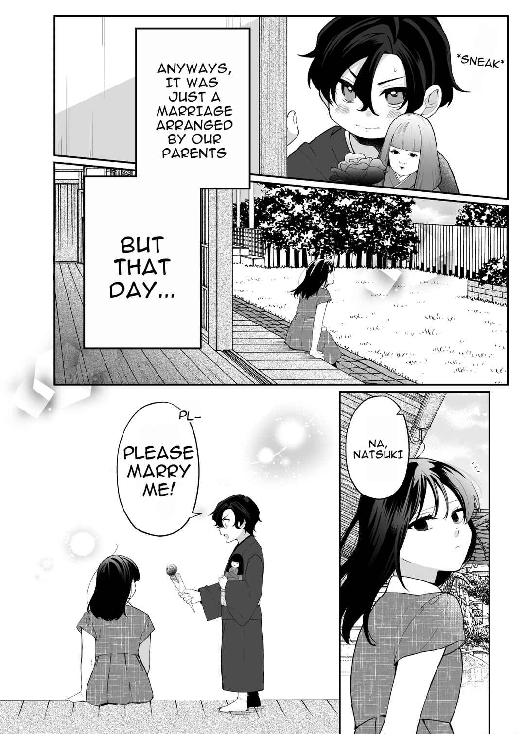 Page 2 Chapter 12 Marumaru na Kanojo ni Dekiaisarete Imasu.