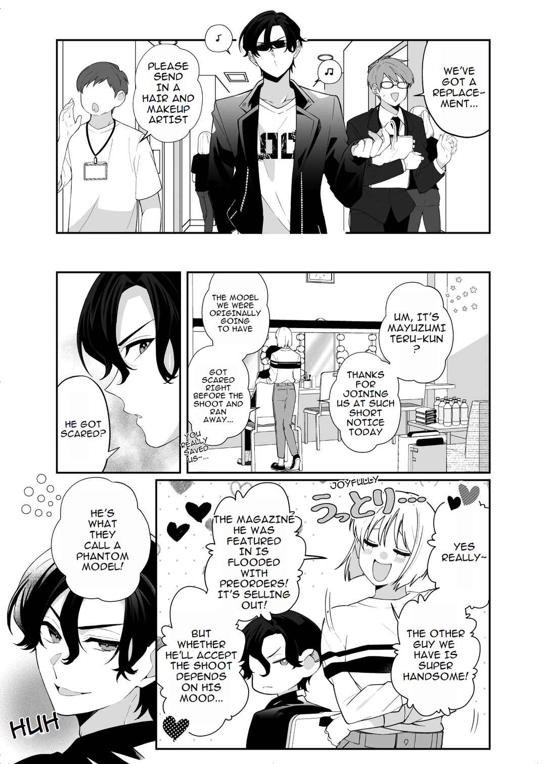 Page 1 Chapter 11 Marumaru na Kanojo ni Dekiaisarete Imasu.