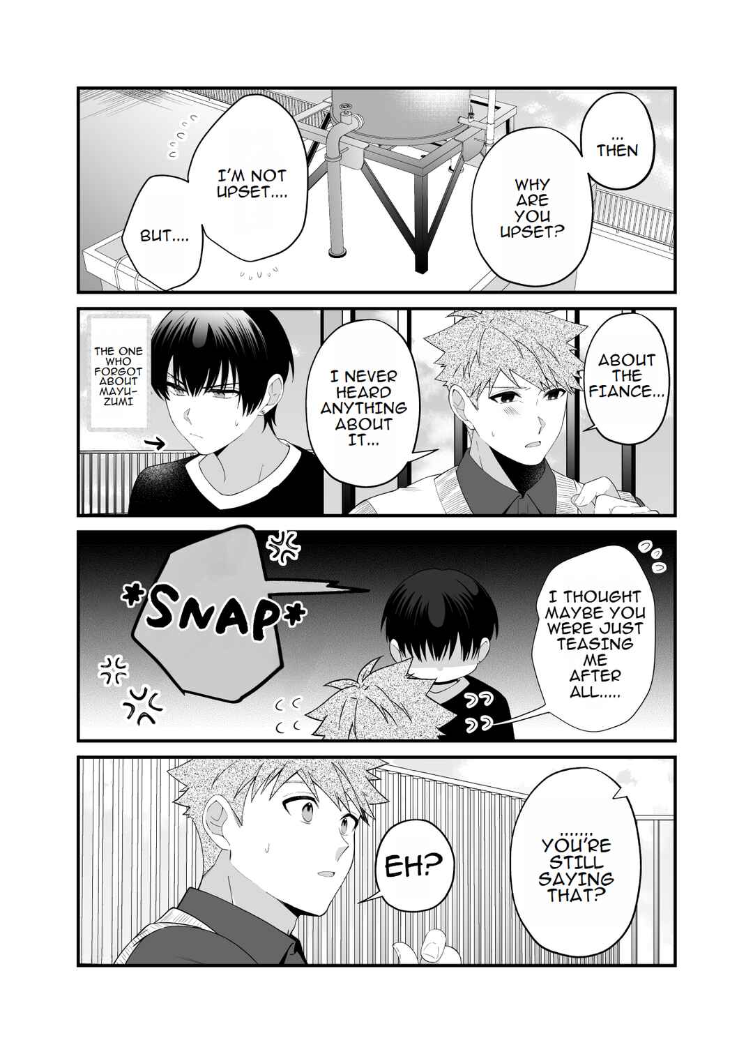 Page 3 Chapter 13 Marumaru na Kanojo ni Dekiaisarete Imasu.