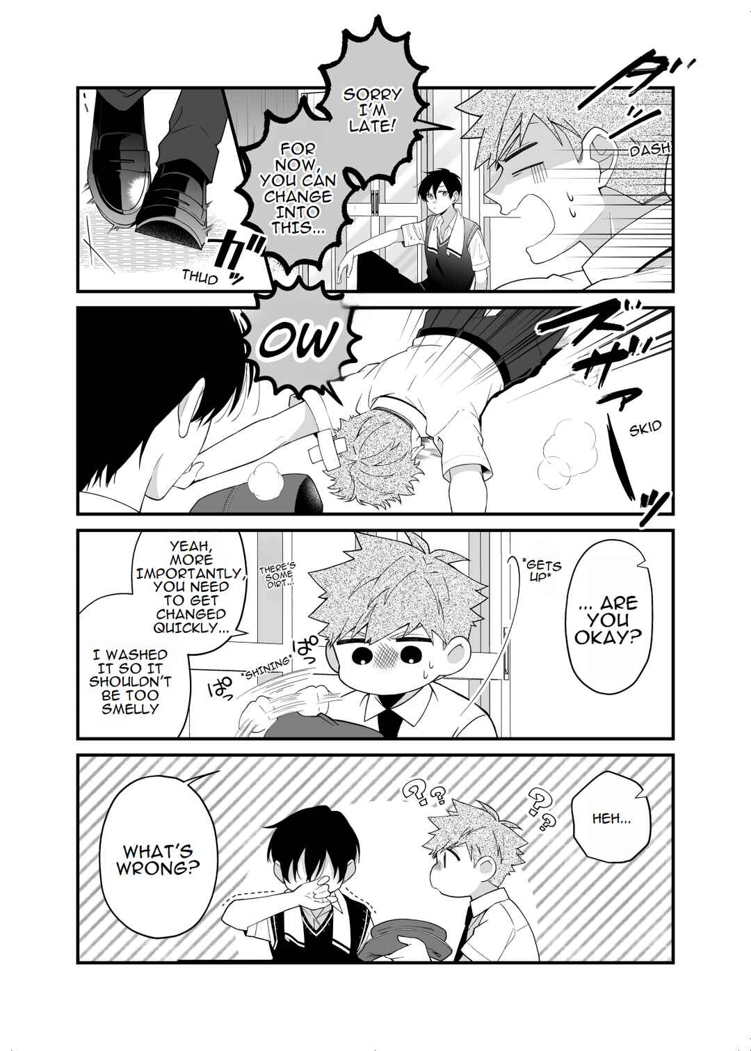 Page 9 Chapter 10 Marumaru na Kanojo ni Dekiaisarete Imasu.