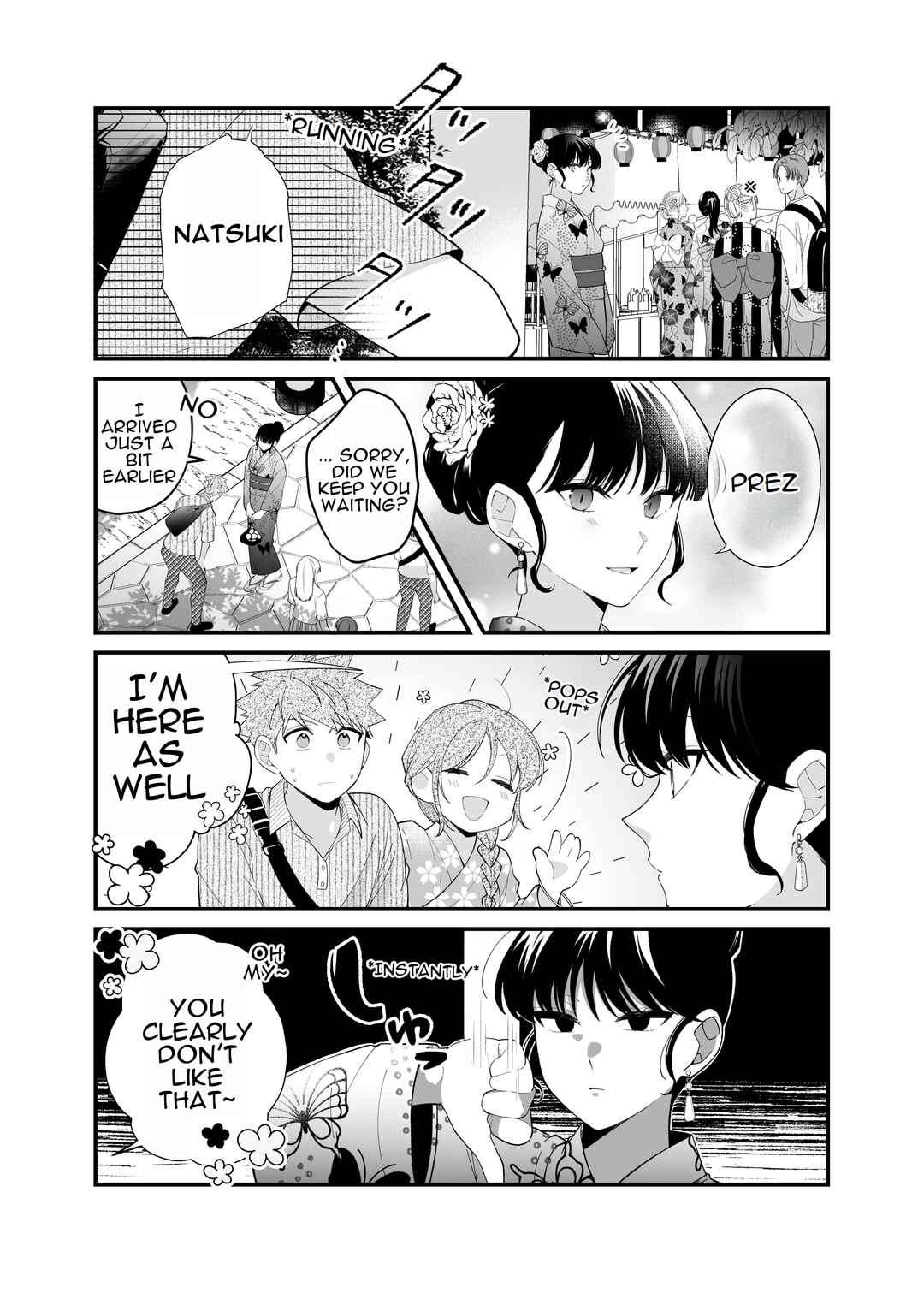 Page 4 Chapter 11.7 Marumaru na Kanojo ni Dekiaisarete Imasu.