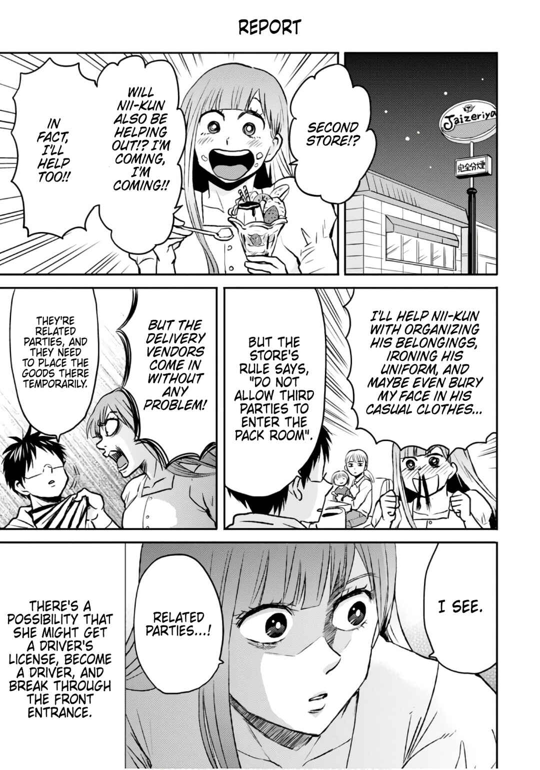 Page 13 Chapter 48 Nietzsche-sensei - Konbini ni, Satori Sedai no Shinjin ga Maiorita