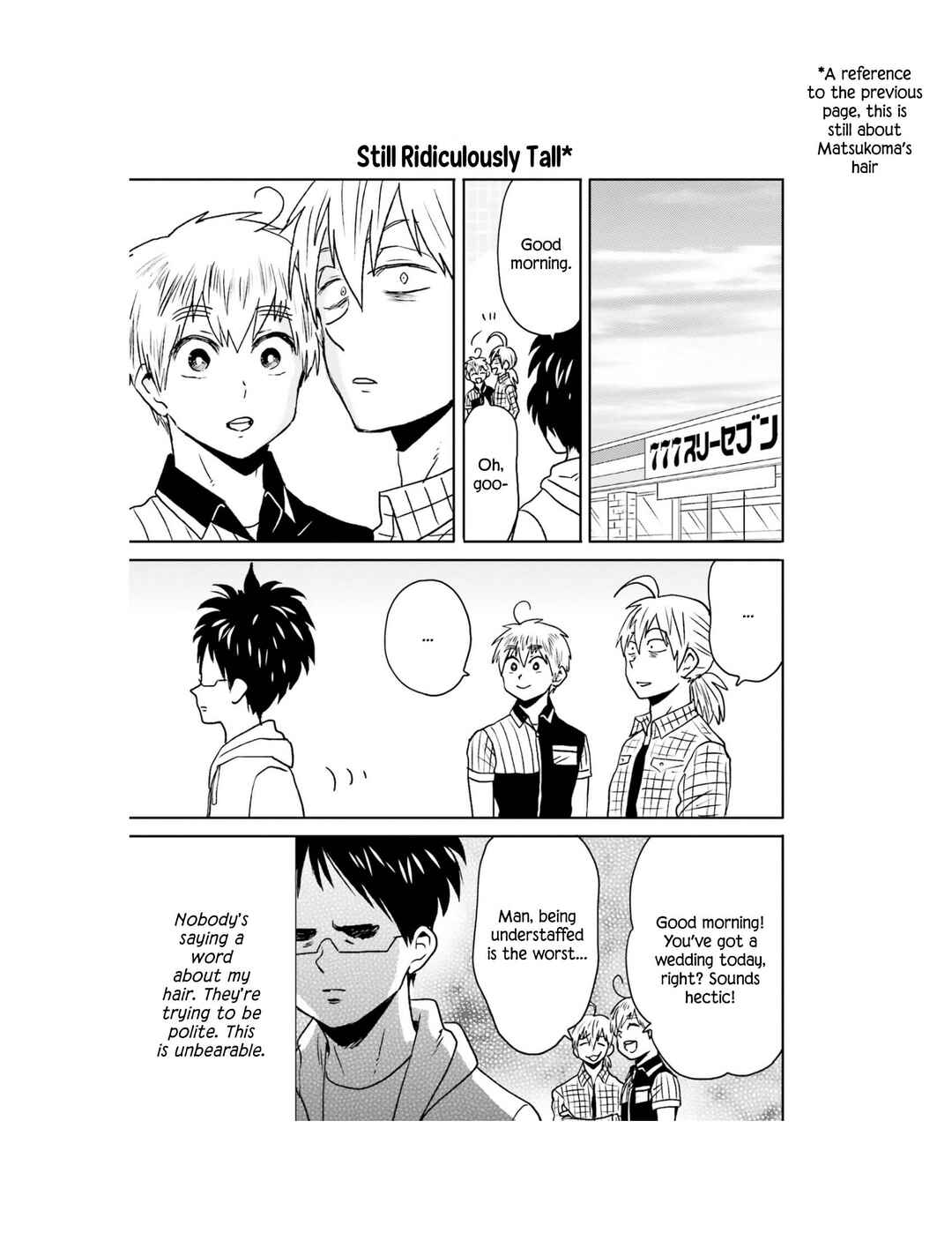 Page 10 Chapter 63 Nietzsche-sensei - Konbini ni, Satori Sedai no Shinjin ga Maiorita