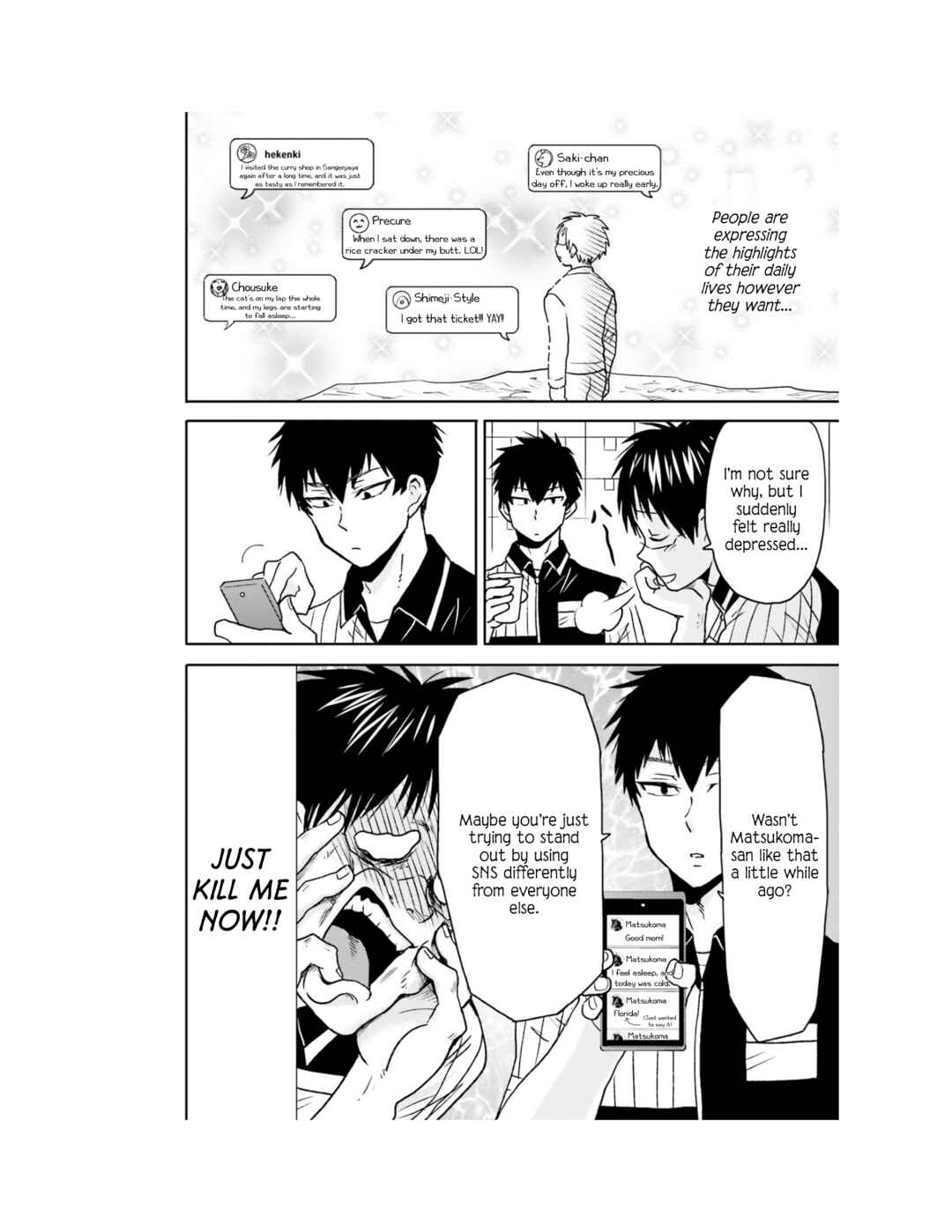 Page 13 Chapter 61 Nietzsche-sensei - Konbini ni, Satori Sedai no Shinjin ga Maiorita