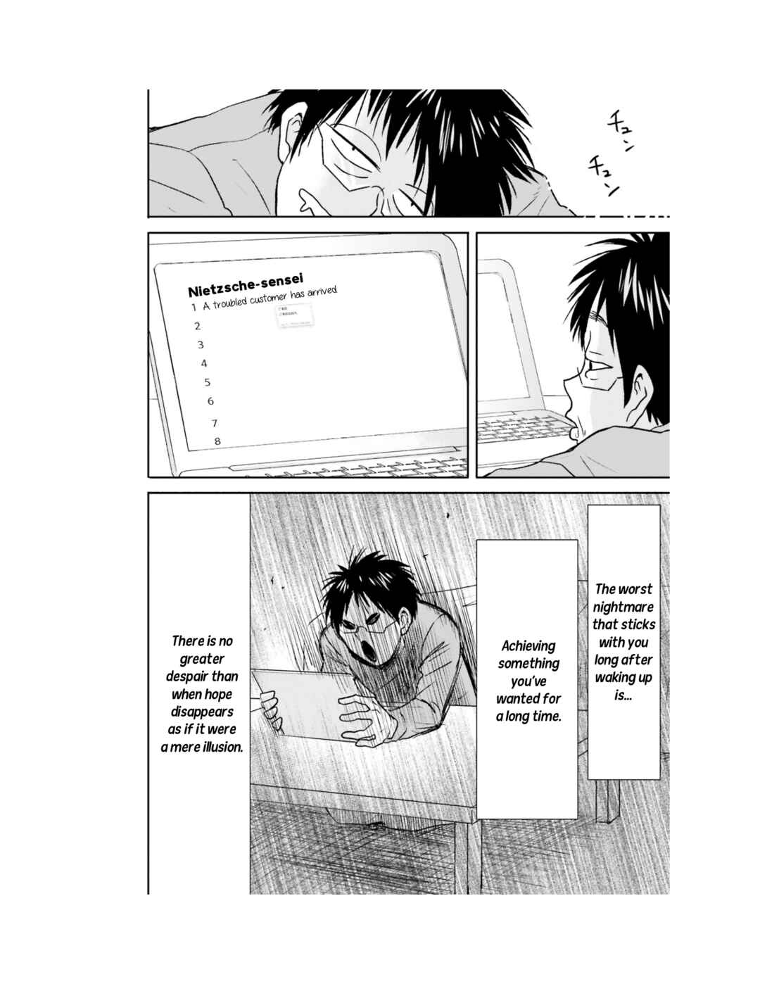 Page 21 Chapter 60 Nietzsche-sensei - Konbini ni, Satori Sedai no Shinjin ga Maiorita