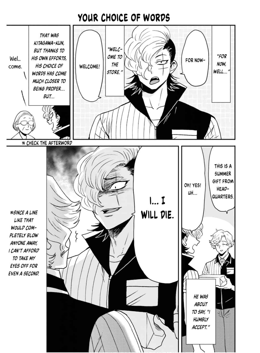 Page 6 Chapter 56 Nietzsche-sensei - Konbini ni, Satori Sedai no Shinjin ga Maiorita