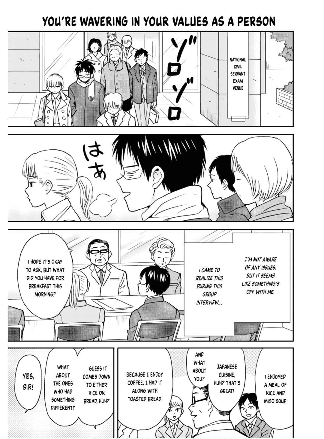 Page 4 Chapter 58 Nietzsche-sensei - Konbini ni, Satori Sedai no Shinjin ga Maiorita