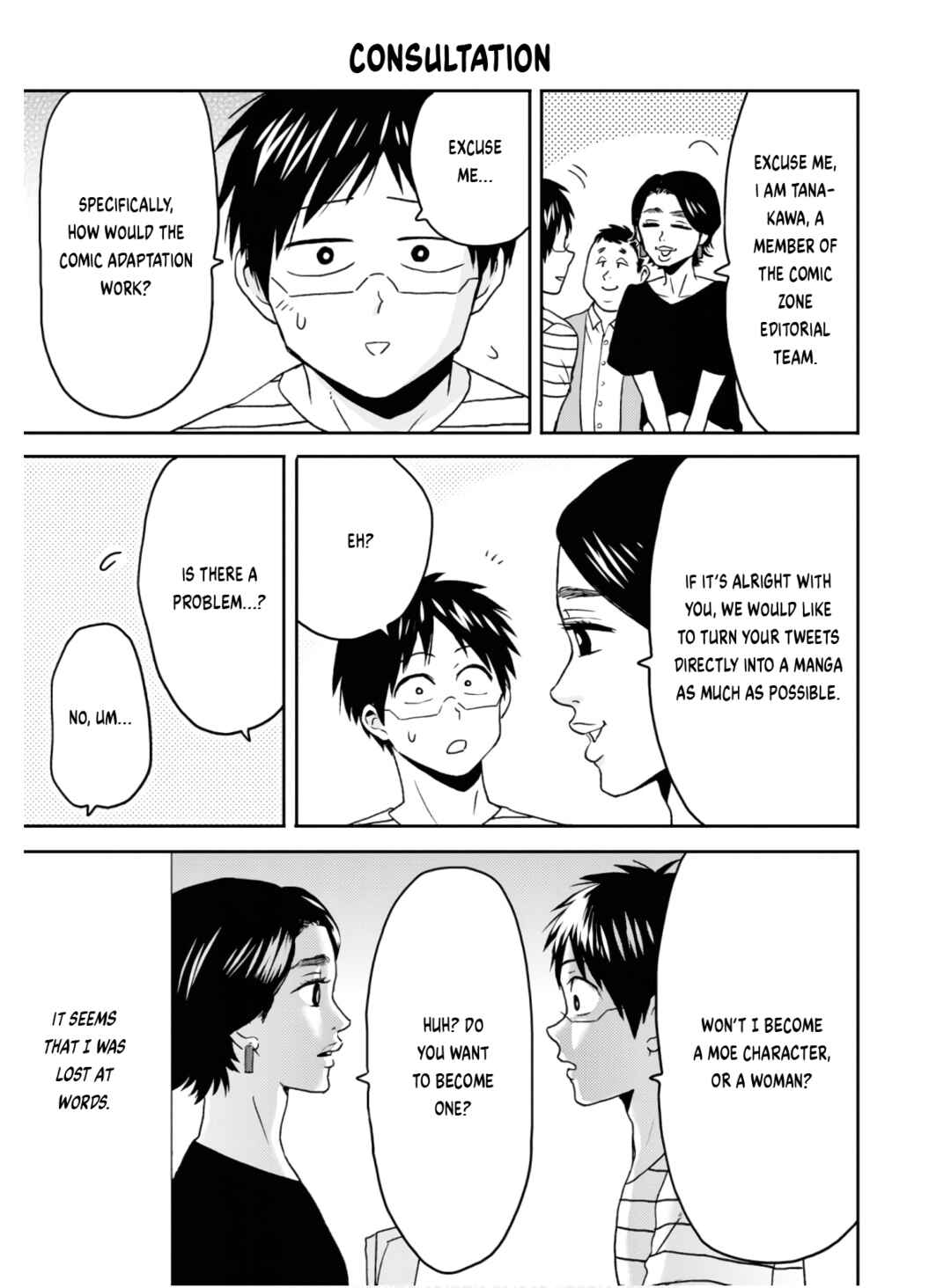 Page 18 Chapter 55 Nietzsche-sensei - Konbini ni, Satori Sedai no Shinjin ga Maiorita