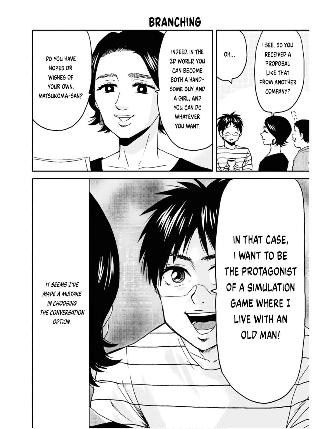 Page 19 Chapter 55 Nietzsche-sensei - Konbini ni, Satori Sedai no Shinjin ga Maiorita