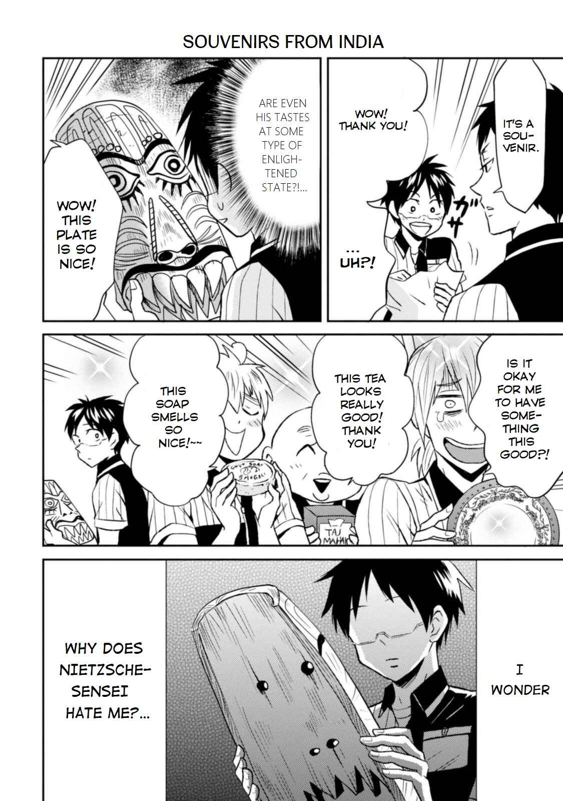Page 6 Chapter 11 Nietzsche-sensei - Konbini ni, Satori Sedai no Shinjin ga Maiorita