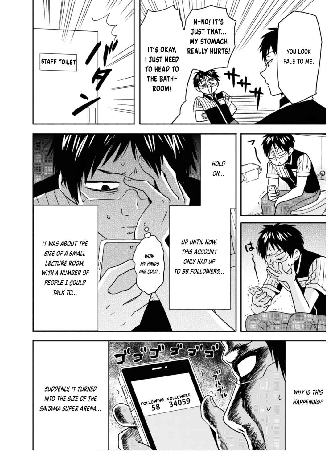 Page 15 Chapter 54 Nietzsche-sensei - Konbini ni, Satori Sedai no Shinjin ga Maiorita