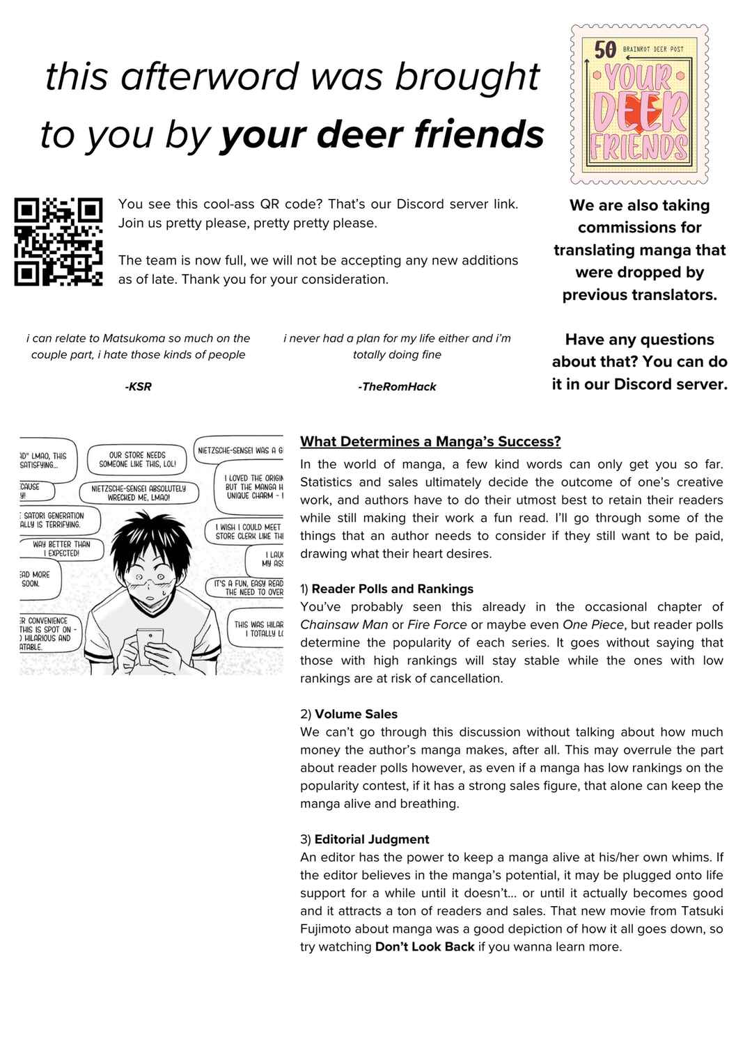 Page 35 Chapter 64 Nietzsche-sensei - Konbini ni, Satori Sedai no Shinjin ga Maiorita