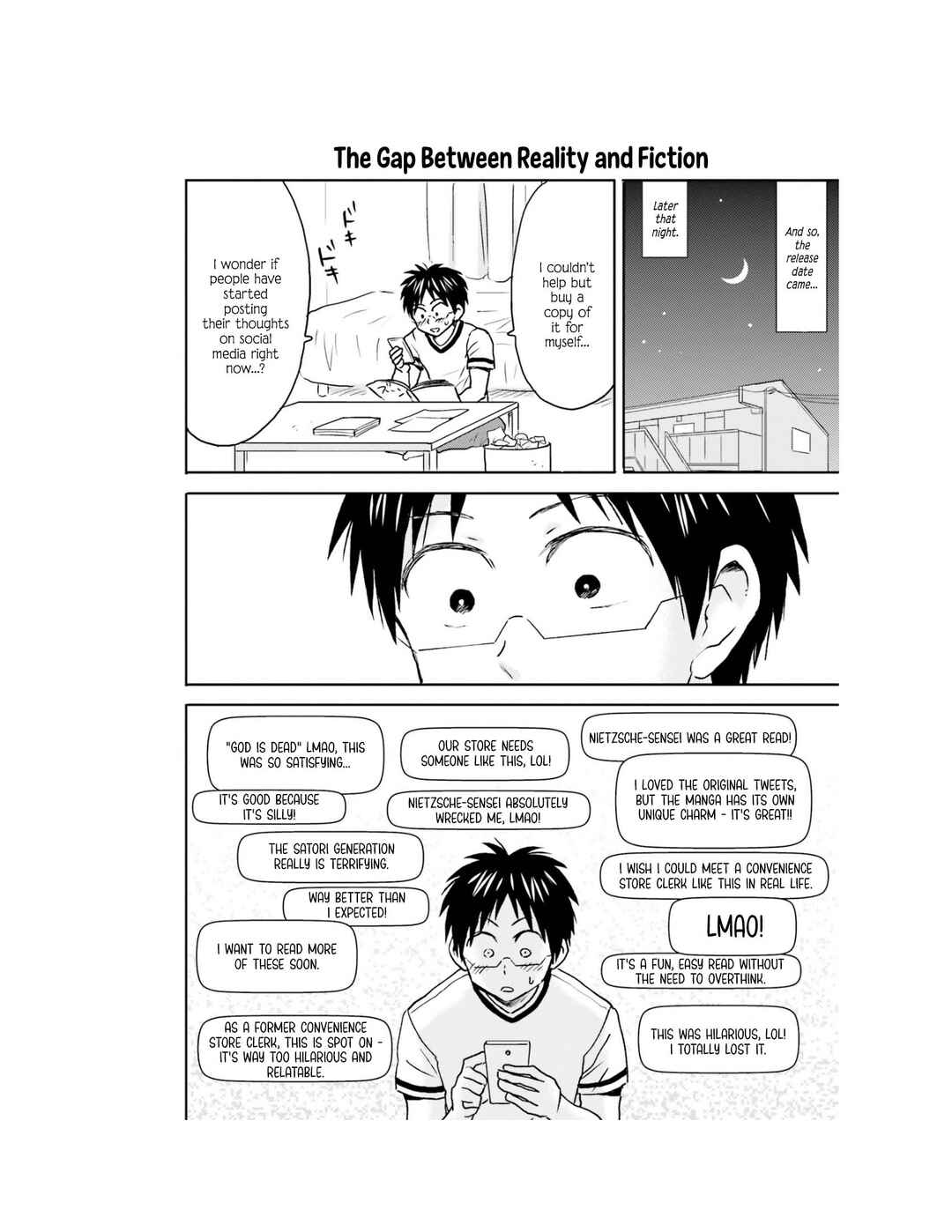 Page 5 Chapter 64 Nietzsche-sensei - Konbini ni, Satori Sedai no Shinjin ga Maiorita