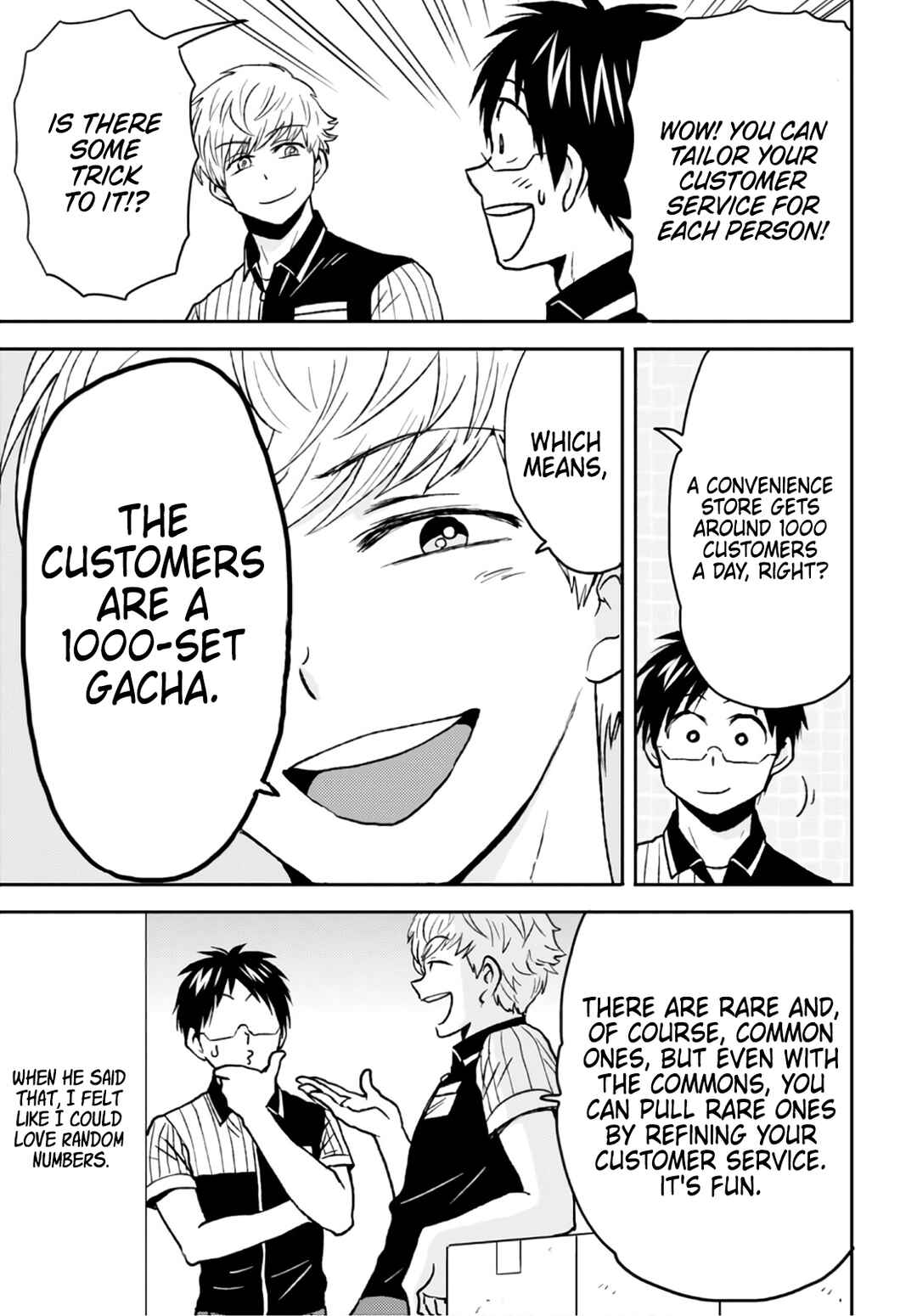 Page 11 Chapter 50 Nietzsche-sensei - Konbini ni, Satori Sedai no Shinjin ga Maiorita