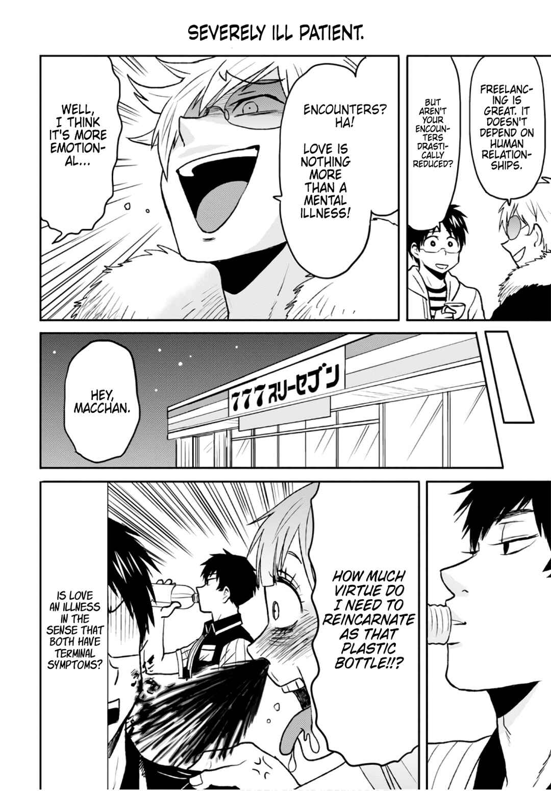 Page 14 Chapter 50 Nietzsche-sensei - Konbini ni, Satori Sedai no Shinjin ga Maiorita