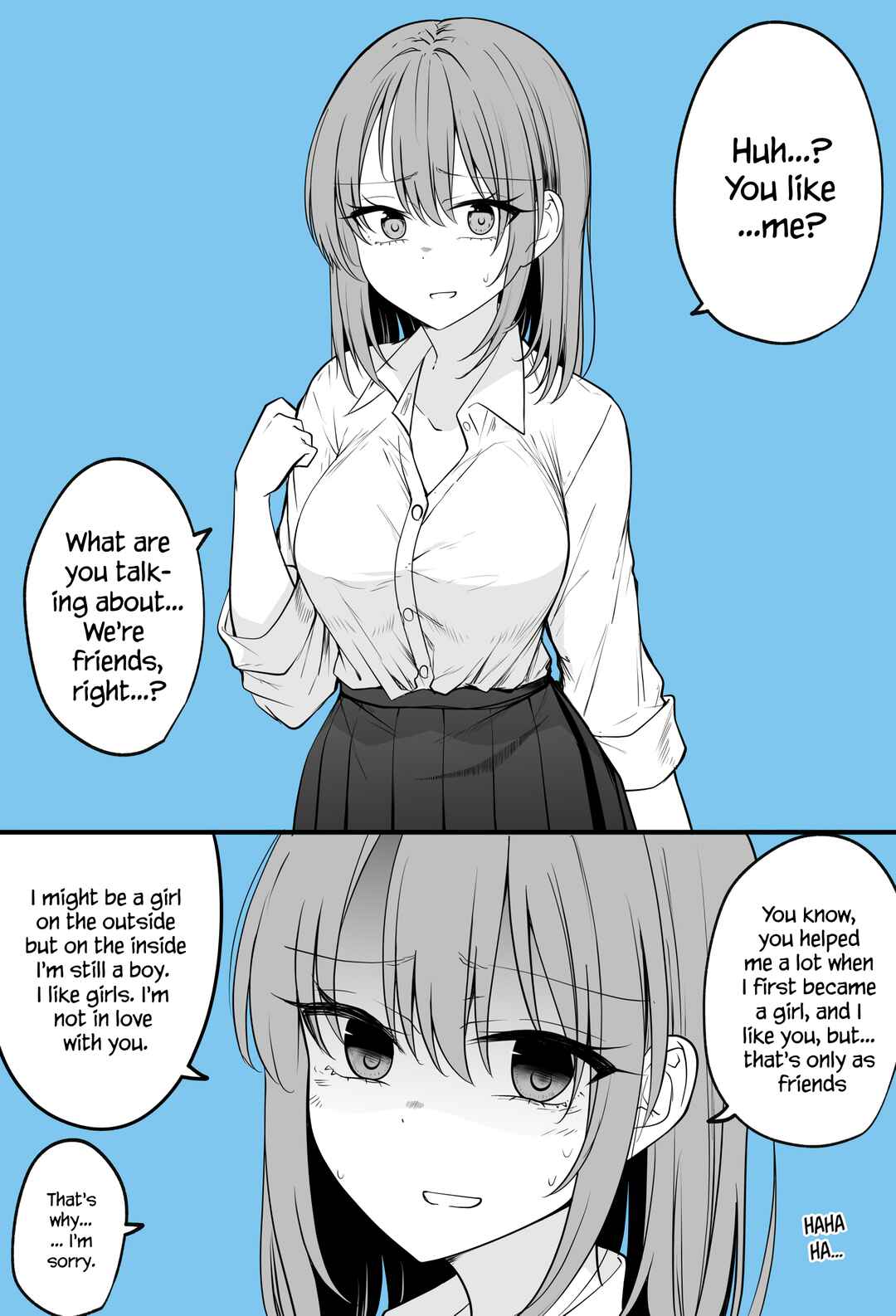 Page 1 Chapter Unknown_7360 Onna ni Natta Tomodachi o Suki ni Natte Shimatta
