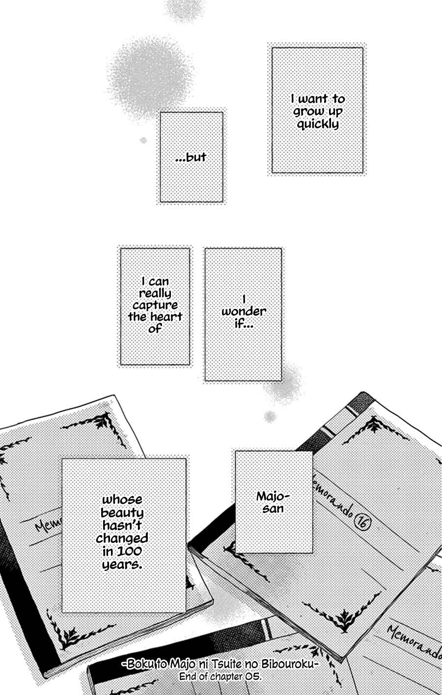 Page 31 Chapter 5 Boku to Majo ni Tsuite no Bibouroku